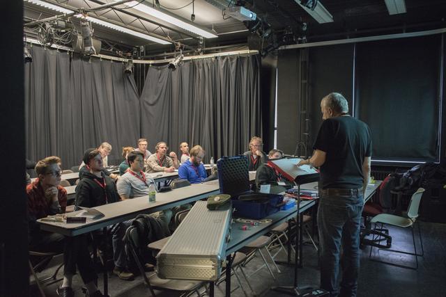 Mark Fine explains safe handling of weaponry in theatre