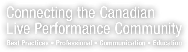 Connecting the Canadian
Live Performance Community